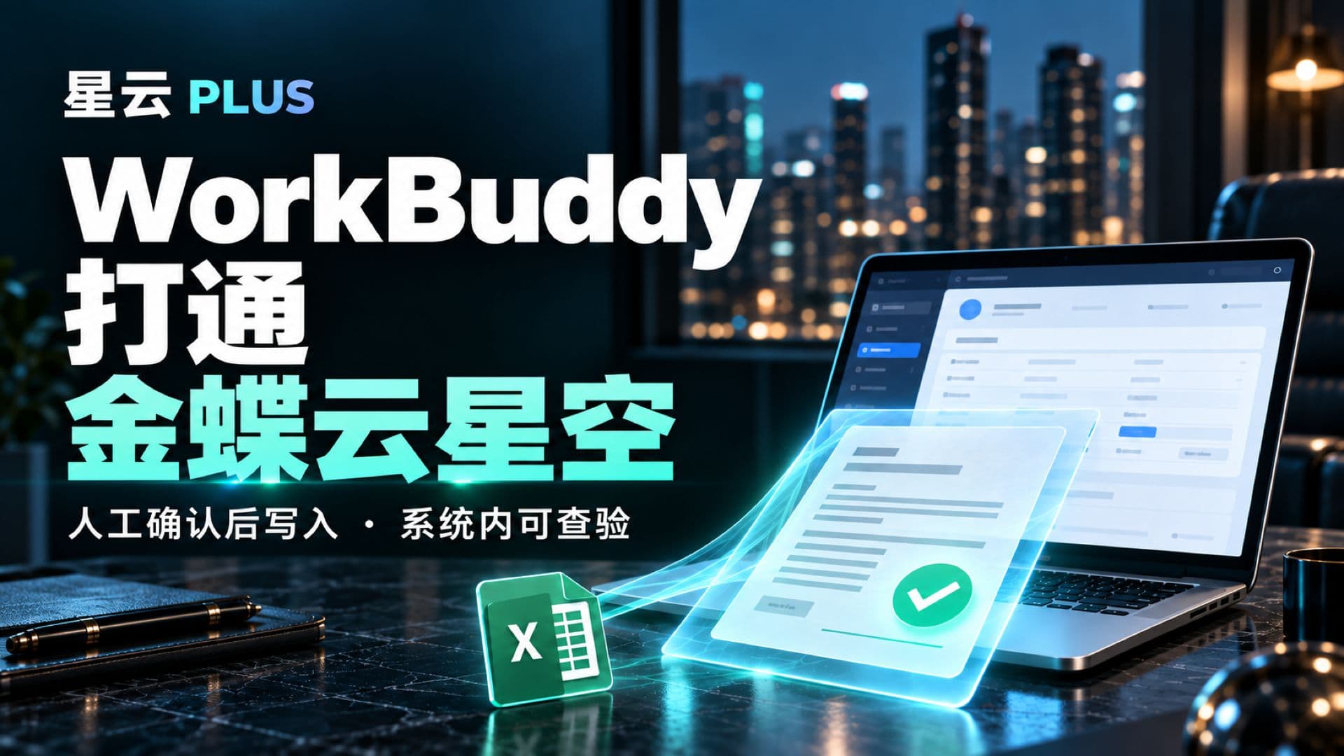 使用星云业务通打通workbuddy和金蝶系统