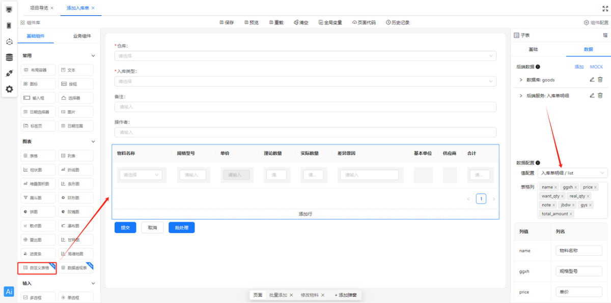 序列配置入口示例